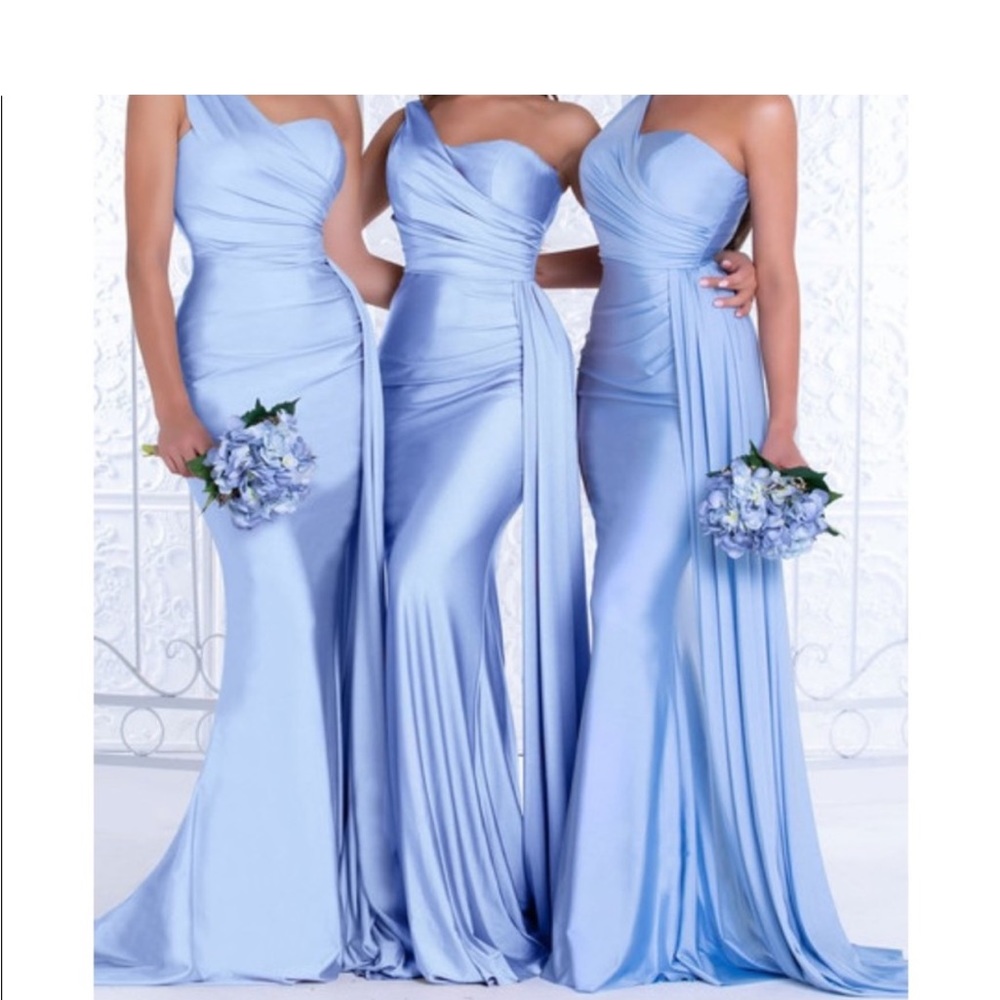 Baby blue Portia and Scarlett  beautiful evening gown